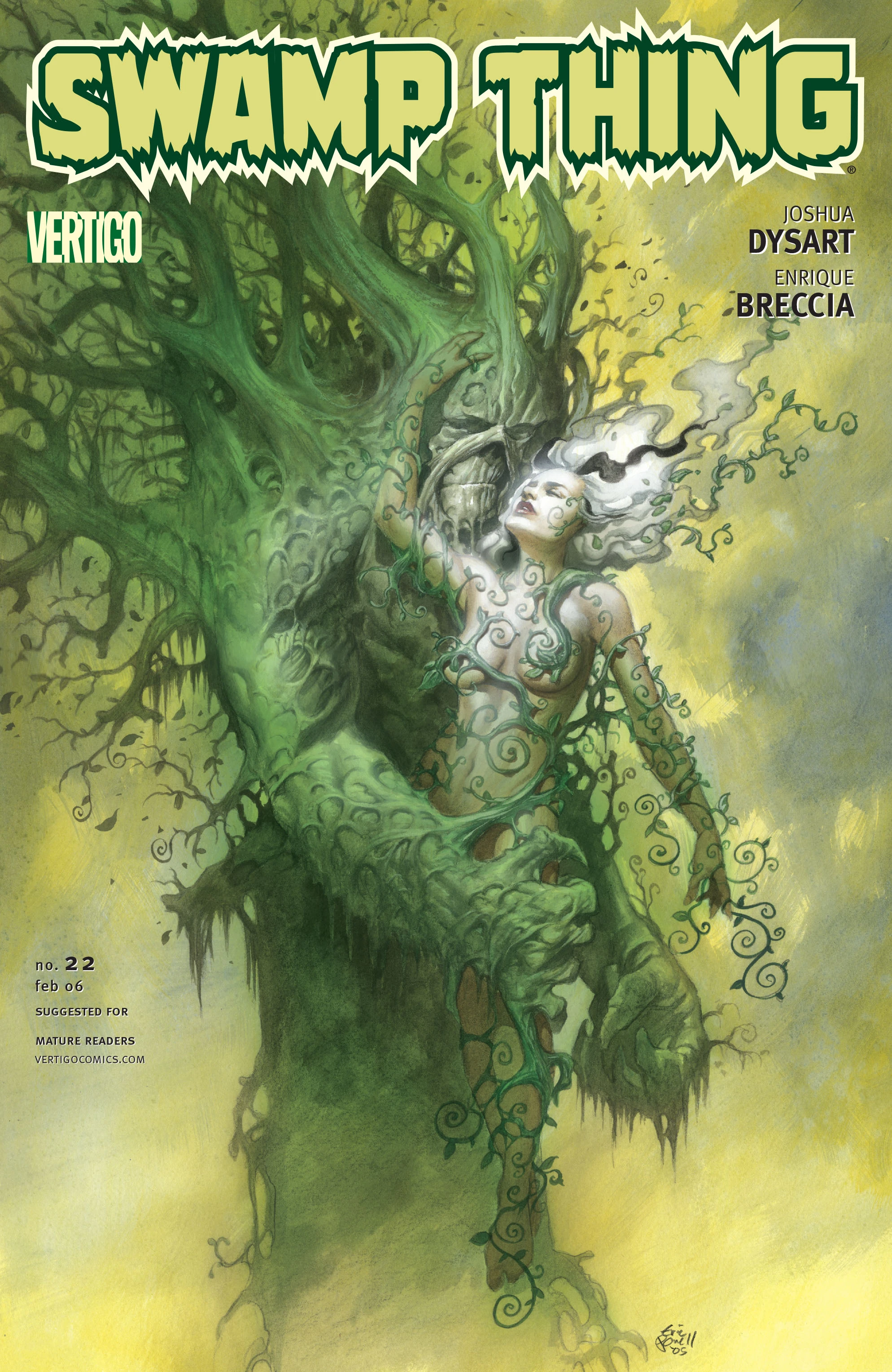 Swamp Thing #22 (DC, 2005 — Cover A) cover